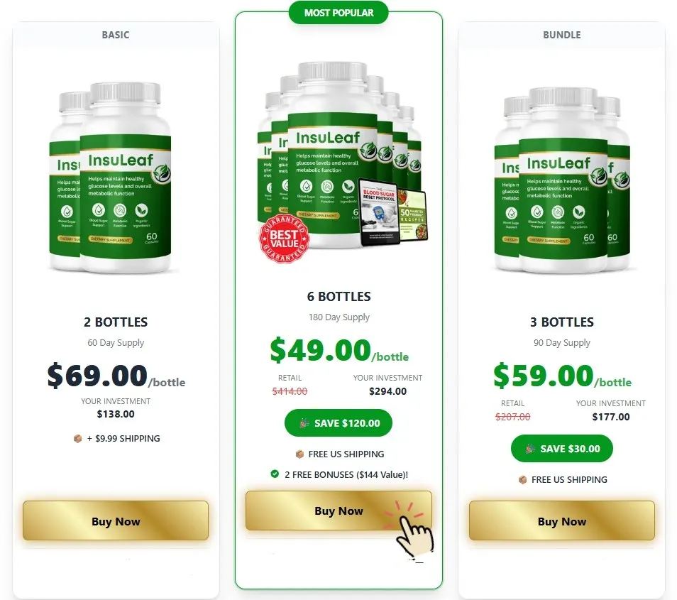 insuleaf-pricing