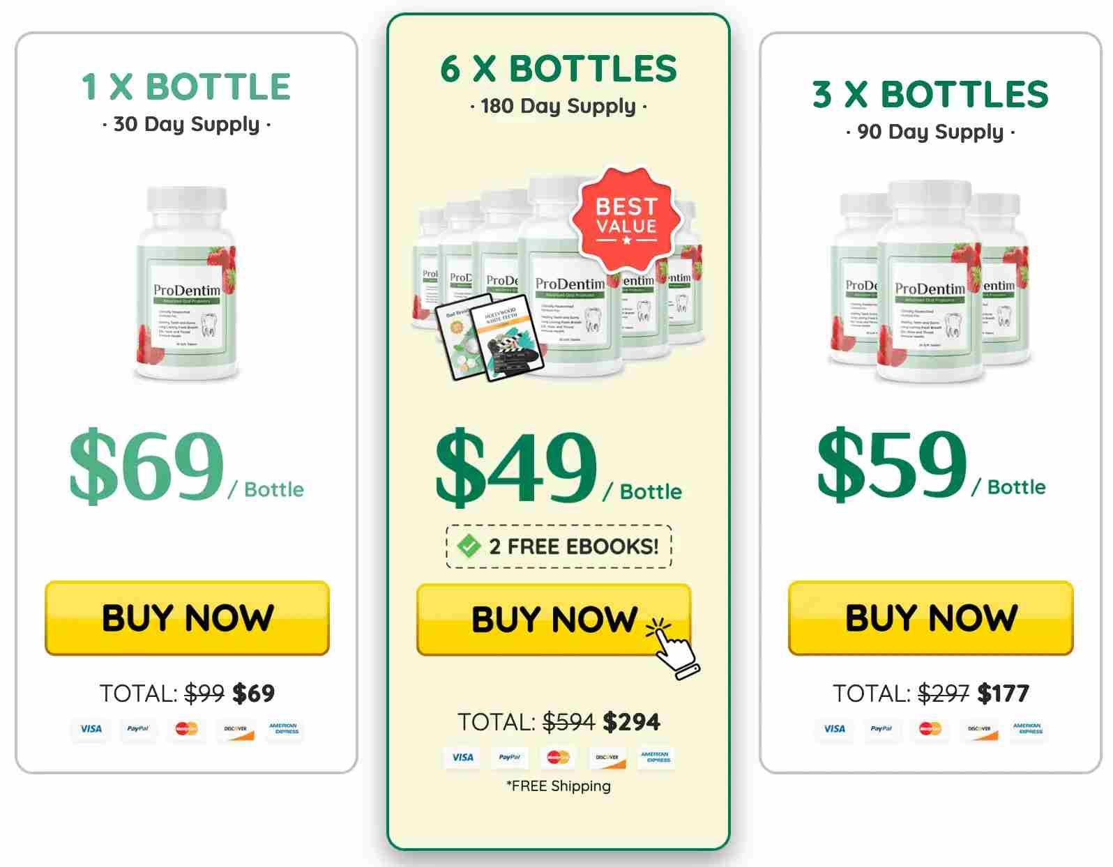 prodentim-pricing
