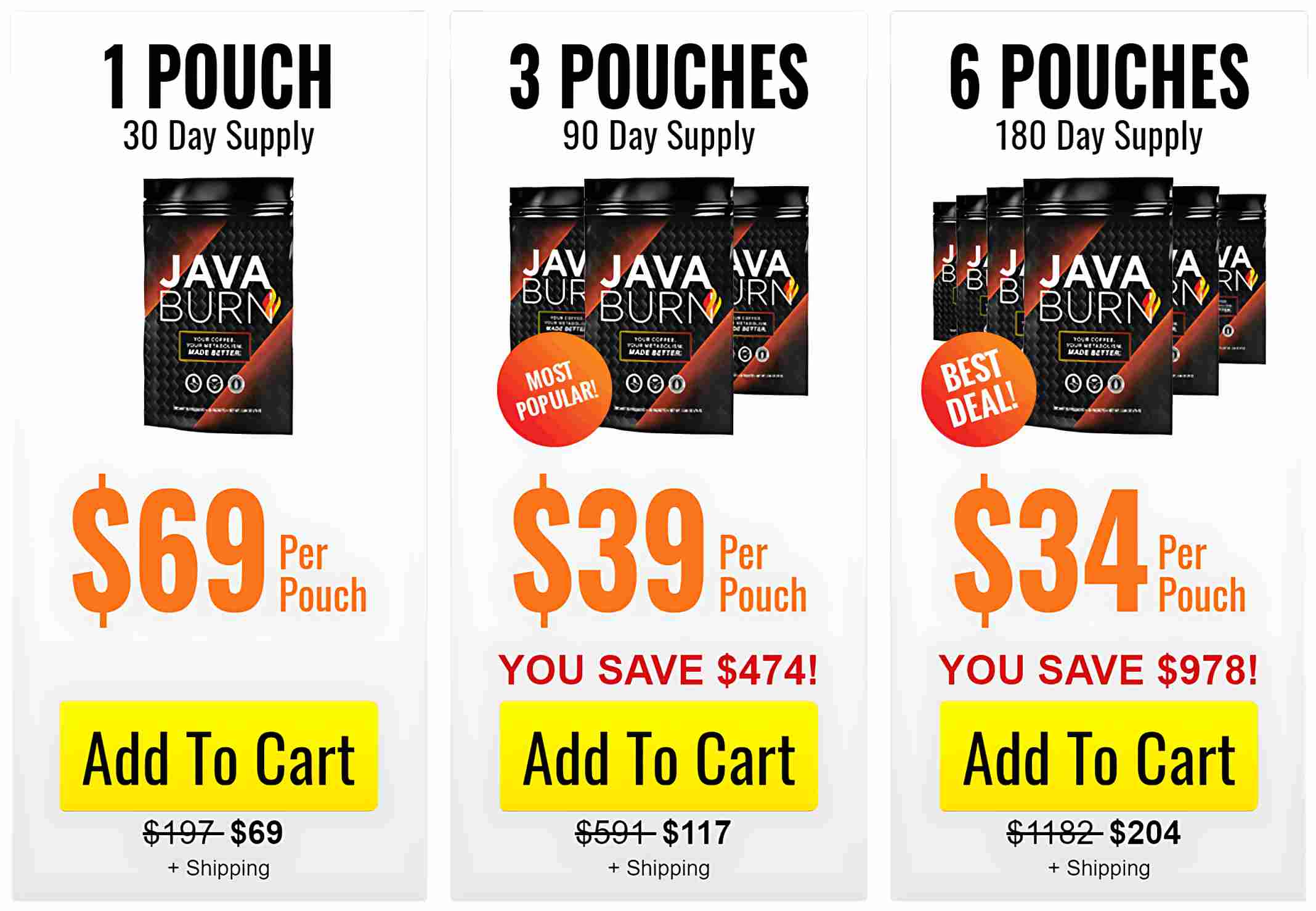 java-burn-pricing